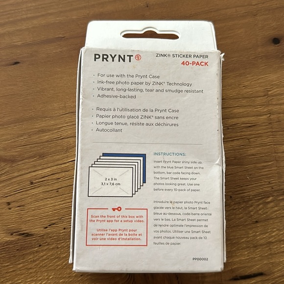 PRYNT Zink Sticker Paper - Picture 2 of 2